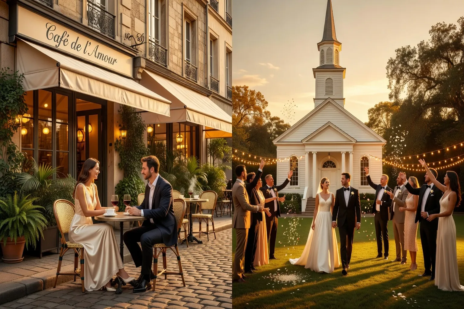 Mariage au cinéma : France vs États-Unis — 8 dimensions d'une différence culturelle profonde